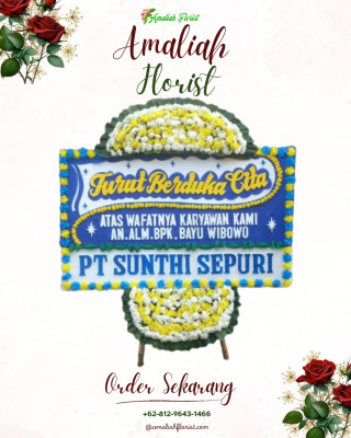 Papan Bunga Duka di Jagabaya Ii