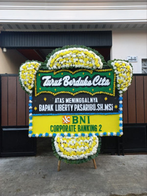 Papan Bunga Duka di Jagabaya Ii
