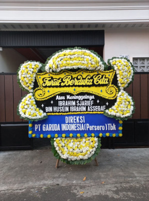 Papan Bunga Duka di Jagabaya Ii