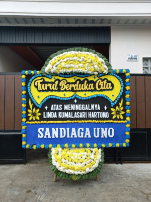 Papan Bunga Duka di Jagabaya Ii
