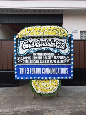Papan Bunga Duka di Jagabaya Ii